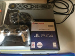 playstation 4 pro gow console 2tb with controller and 6 games for sale