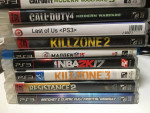 Sony playstation 3 slim (#1) 160 gig  controller and 12 games for sale