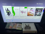 Microsoft Xbox 360 Console Controller and 4 Games