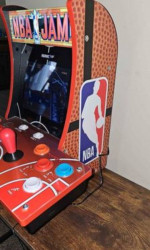 NBA JAM mini cabinet
