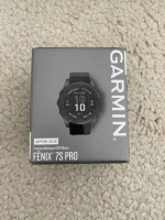 Garmin fenix 7S Pro Solar Sapphire 42mm GPS Smartwatch Black