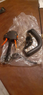 Echo weedwacker throttle control and handle