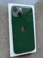 Like New Apple iPhone 13 Mini Green Unlocked 5G Cell Phone w/100% Batt