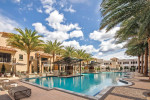 Stylish private cabanas, Spacious 9' ceilings, 2/BD 2/BA