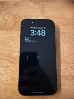 UNLOCKED 128GB SPACE BLACK IPHONE 14 PRO WITH PRIVACY SCREEN  - EXCELLENT Condit