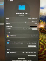 Macbook Pro (M1, 16gb, 1tb)