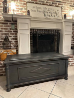 Beautiful Refinished Heavy Coffee Table / Cedar Chest / Bench / Hope Chest