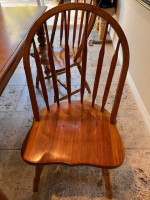 Oak Dining Table w/4 Chairs