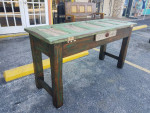 Rustic Old Door Long Sofa Table