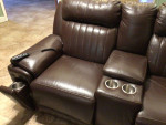 Leather sofa