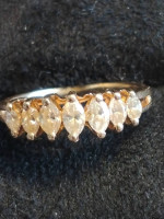 .53ct Marquis cut diamond ring.14kyg Bargain
