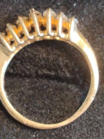 .53ct Marquis cut diamond ring.14kyg Bargain