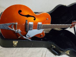 Gretsch G6120SHT-Brian Setzer Hot Rod in metallic orange 