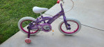 Hello Kitty  16" Bicycle w/Trainers
