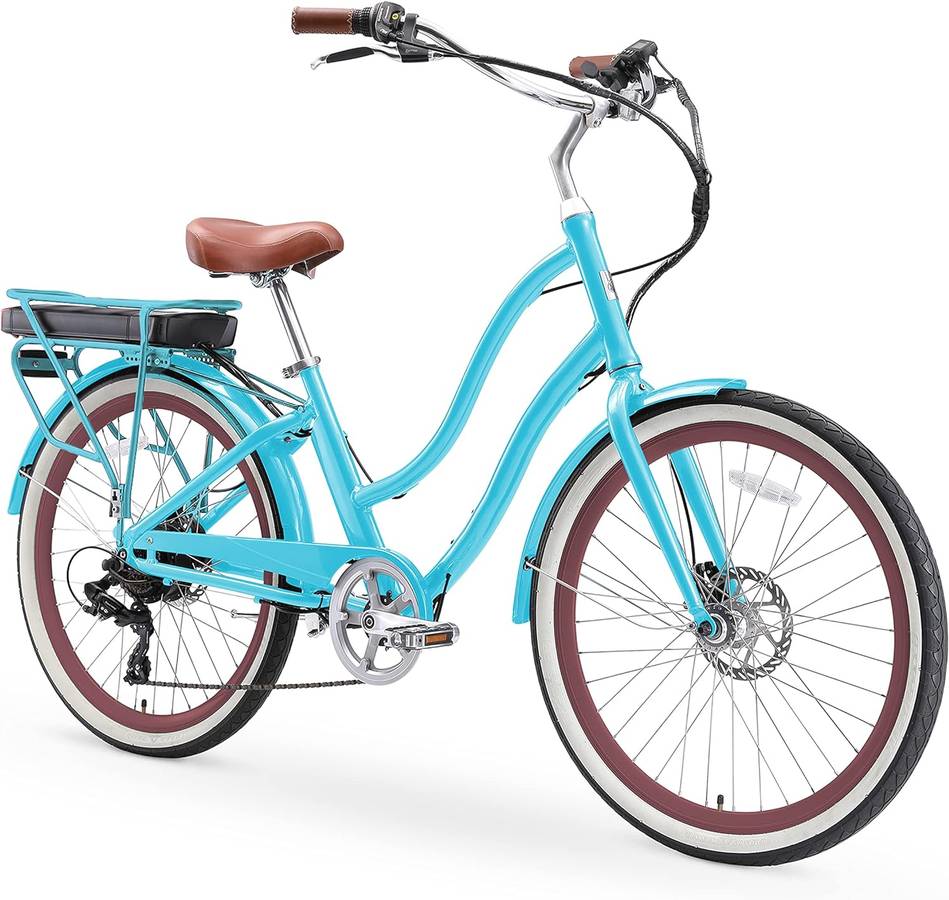 Sixthreezero EVRYjourney Women's Electric Bike, Around the block EBIKE