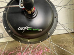 Internal hub step through bike w/ e-bike motor