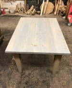 Farm Table and 4 chairs - like New
