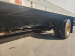 Underbody view of a 2007 Ford F-650 XLT truck with a 14ft box and dual rear tires