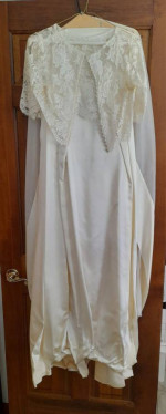 Vintage Strapless Wedding Gown