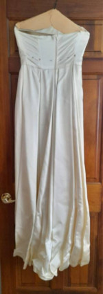 Vintage Strapless Wedding Gown