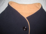 Coat. Womens. Wool Navy Blue. Medium.