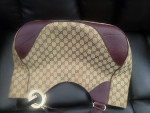 •●•CHARLOTTE GG Canvas HoBo Bag-(PRE-OWNED)