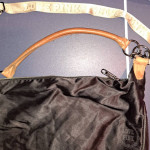Victoria Secret LOVE PINK VS Peace Black Sateen and Canvas Purses