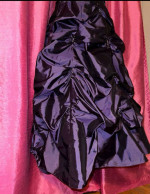 PROM Gorgeous Gown Deep Purple Princess Style Seqins Galore