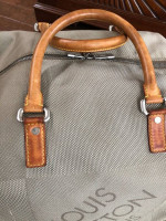 Louis Vuitton Damier Geant Sable Keepall Size 55 Vintage Duffle Bag