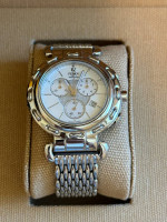 F89034H FENDI SELLERIA WHITE-SILVER DIAL CRONOGRAPH STAINLESS STEEL WA