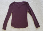 Women’s JOE’S JEANS Burgundy Long-Sleeved Top – Size SMALL