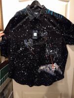 2019 Limited Edition Robert Graham Star Wars The Falcon Sport Shirt