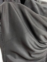 Black Formal dress W/Lace Collar