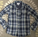 LOT Kid Boys Old Navy CAT JACK Cherokee Button Front Tops Shirts Small