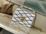 Louis Vuitton LV M23682 Louis Vuitton GO-14 MM White/Black Bag.