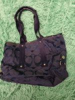 Vintage Coach Kyra Daisy Tote