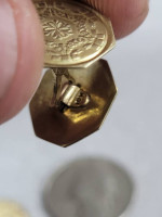 Vintage F.P.C. 10K Yellow Gold Cuff Links