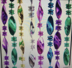 NEW Assorted Mardi Gras Throw Beads Necklaces- 400+ Necklaces ~25lbs