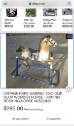 Rocking Wonder Authentic Horse