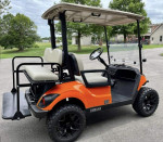 Orange Golf Cart Yamaha Drive