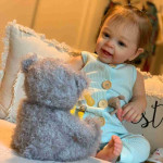 60CM Smiling Silicone Baby Dolls That Look Real Soft Bodied Handmade Lifelike Reborn Baby For All Age