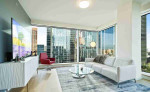 1bed 2bath Condo located in the coveted 09 stack with Floor-to-Ceiling Windows. Soak in some of the Best Views in the city that include Downtown