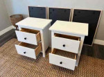 IKEA Hemnes white dresser & nightstands