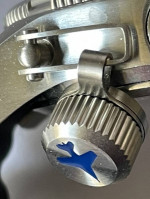 Invicta Men Quartz Aviator Flight Polyurethane Strap Blue Dial GMT👀❤️