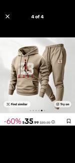 Jordan goat 23 hoodie and sweatpants