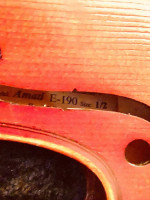 🎻NEW BEAUTIFUL 1999 HAND MADE AMATI VIOLIN 1/2 SIZE, BOW & CASE