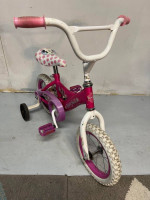 12 in Huffy Minnie Mouse w/ Training Wheels Pink