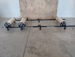 Kreitler Alloy Rollers and Fork Stand