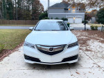 Front view of a 2017 Acura TLX Technology Package for sale in great condition
