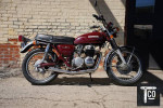 1972 CB500 Four Burgandy